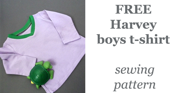 FREE Harvey boys t-shirt pattern