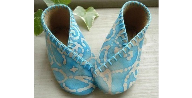Baby Kimono Shoes sewing pattern
