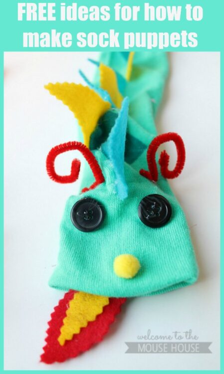 Free Ideas For How To Make Sock Puppets - Sew Modern Kids