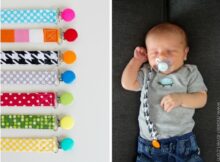 Pacifier clip FREE tutorial