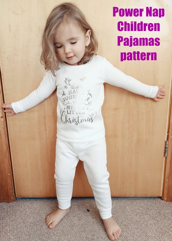 Power Nap Children Pajamas pattern