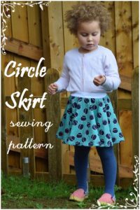 Circle Skirt sewing pattern (newborn - 10 years) - Sew Modern Kids