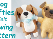 Dog Softies Felt Sewing Pattern