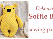 Debonair Softie Bear pattern