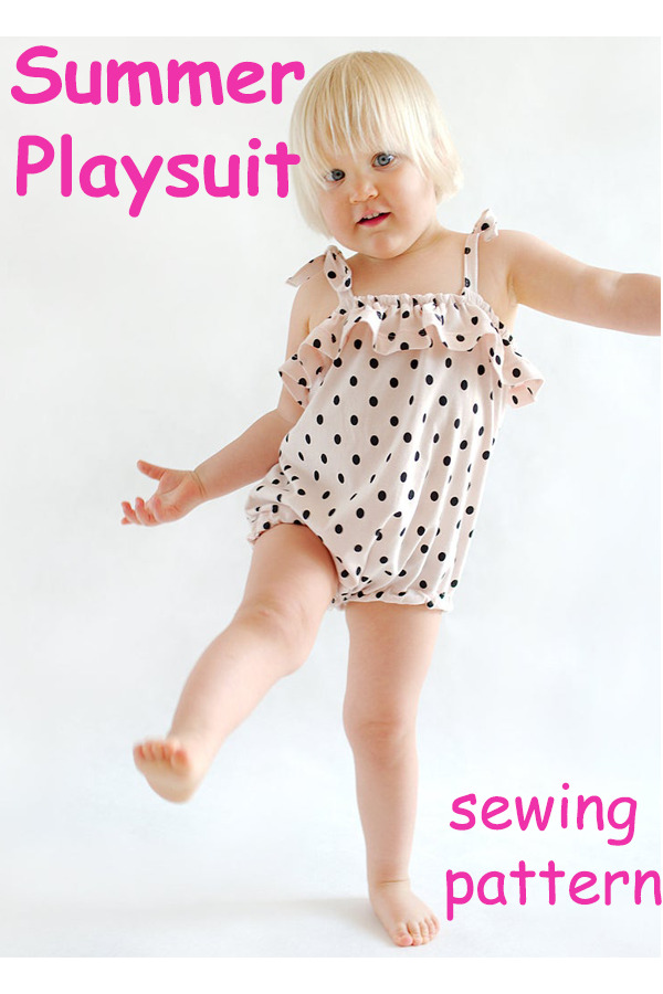 Summer Playsuit sewing pattern