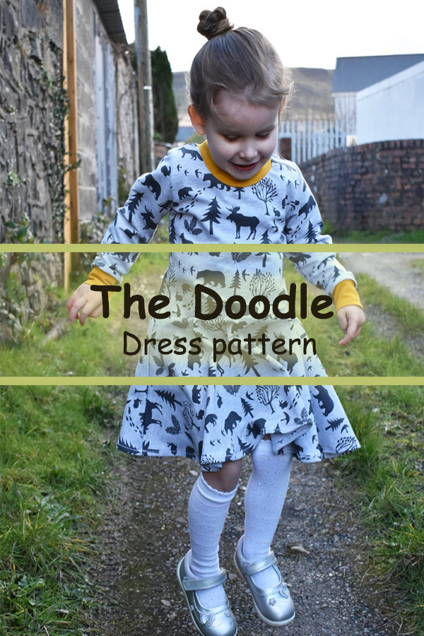 Sewing pattern for the Doodle Dress