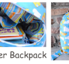Toddler Backpack FREE pattern and tutorial