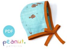 Bonnet Hat sewing pattern (Preemie to 3 years)