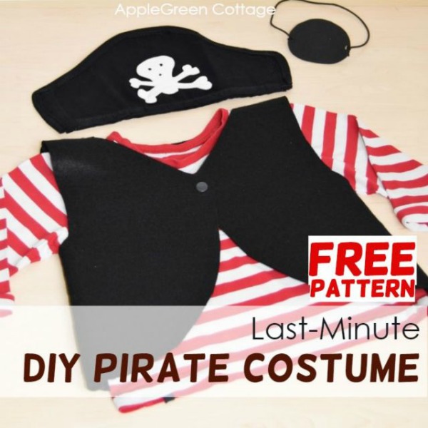 DIY Pirate Costume Free pattern