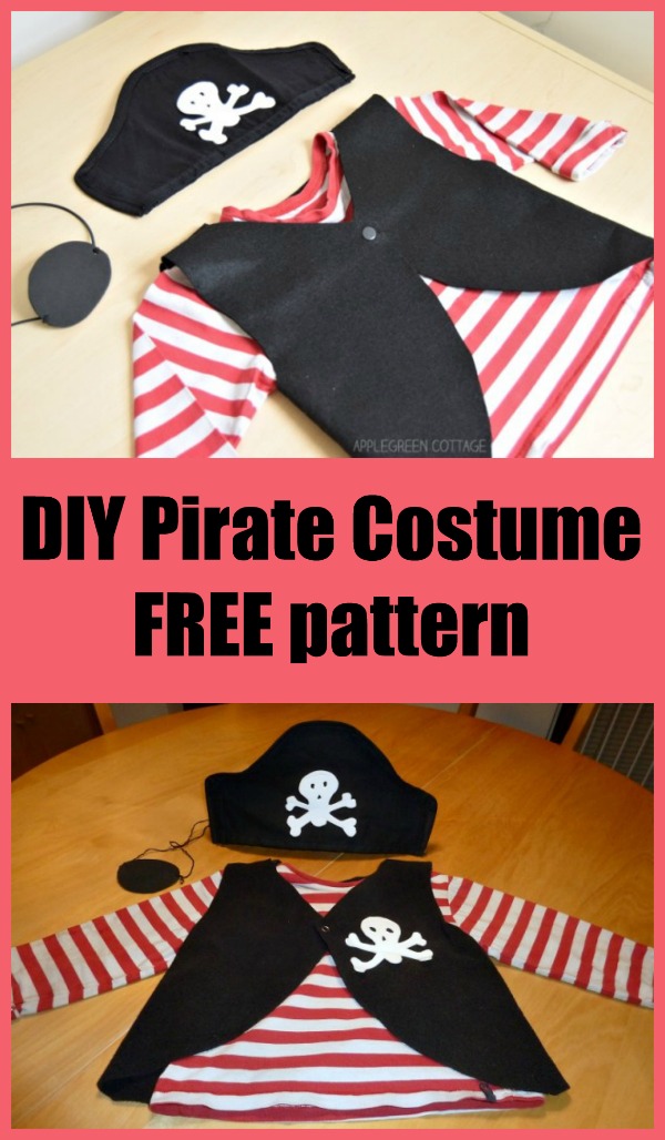 DIY Pirate Costume Free pattern and tutorial - Sew Modern Kids