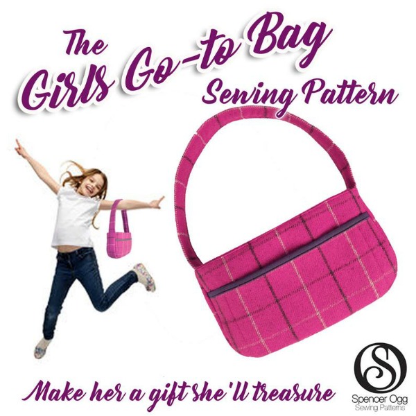Girls Go To Bag sewing pattern