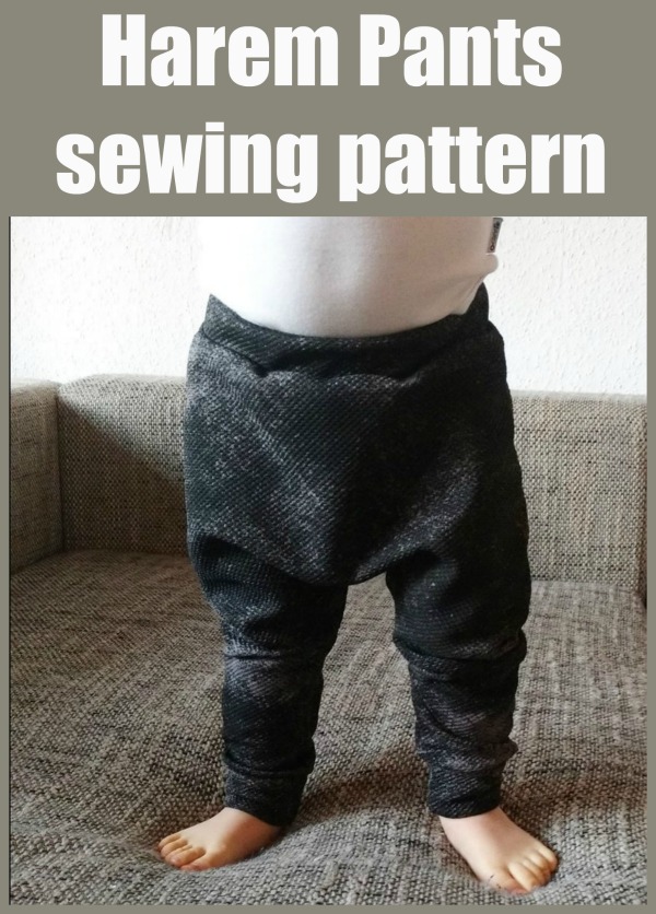 Harem Pants sewing pattern