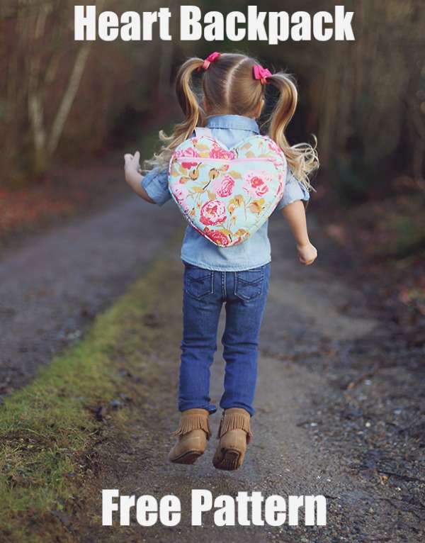 Heart Backpack free pattern