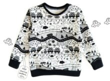 Kids Sweatshirt pattern (2-10 years)