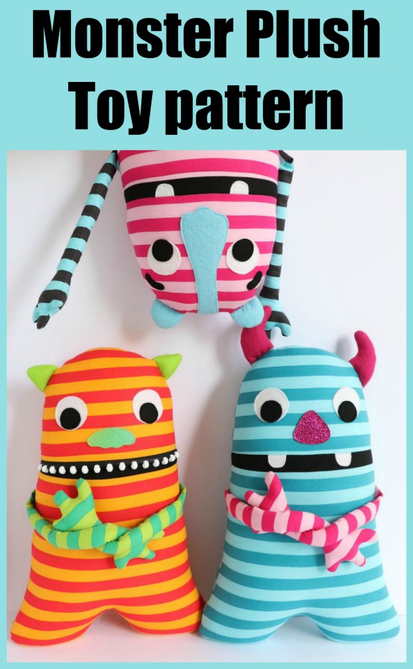 Monster Plush Toy pattern