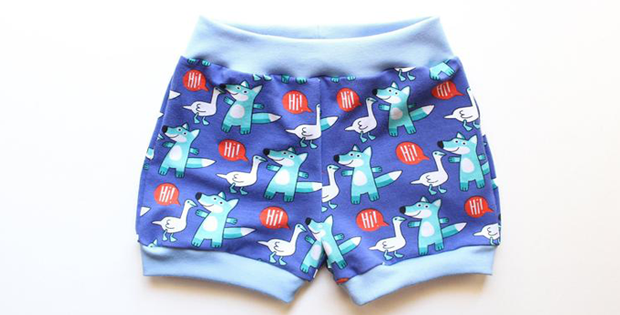 Cheeky Unisex Shorts pattern (Newborn-10years)