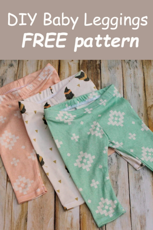 DIY Baby Leggings FREE pattern - Sew Modern Kids