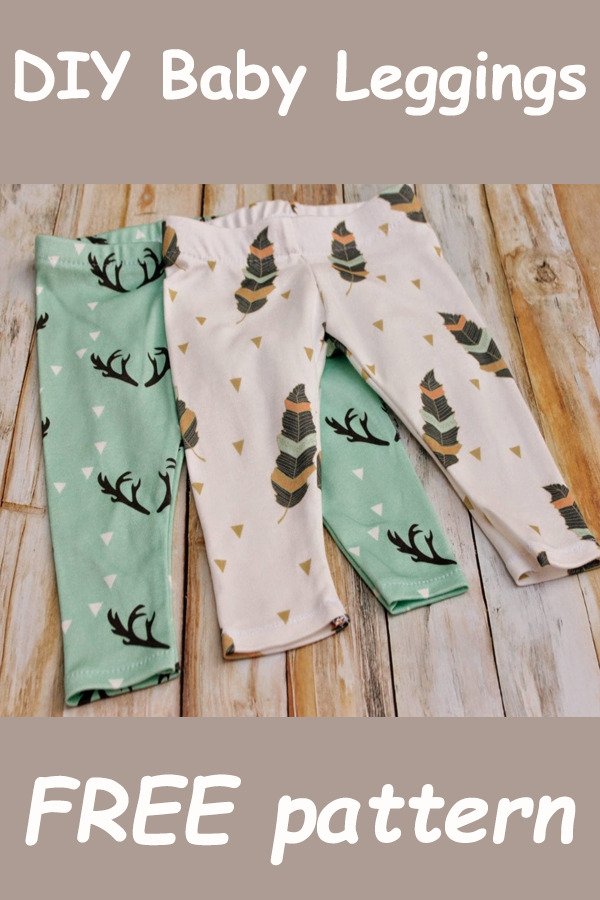 DIY Baby Leggings FREE pattern