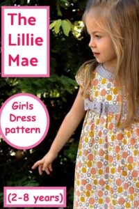 The Lillie Mae Girls Dress pattern (2-8 years) - Sew Modern Kids