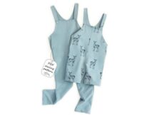 Dungarees sewing pattern for Babies & Kids (1mth-10yrs)
