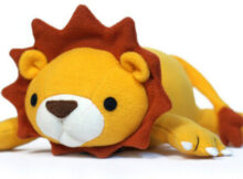 Lucky Lion Stuffed Animal Toy sewing patterm