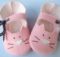 Precious Kitty Baby Booties pattern (Newborn - 14 months)