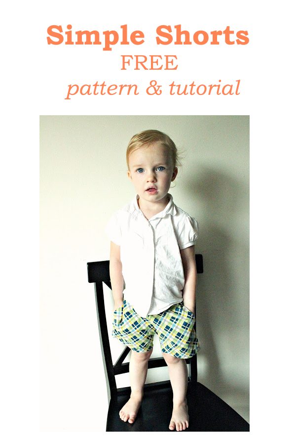 Simple Shorts FREE pattern & tutorial