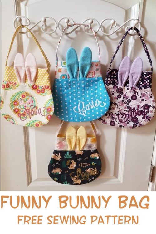 Funny Bunny Bag sewing pattern - Sew Modern Kids