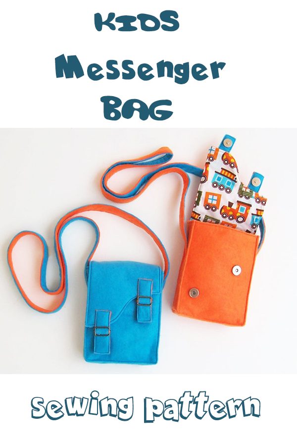 Kids Messenger Bag sewing pattern