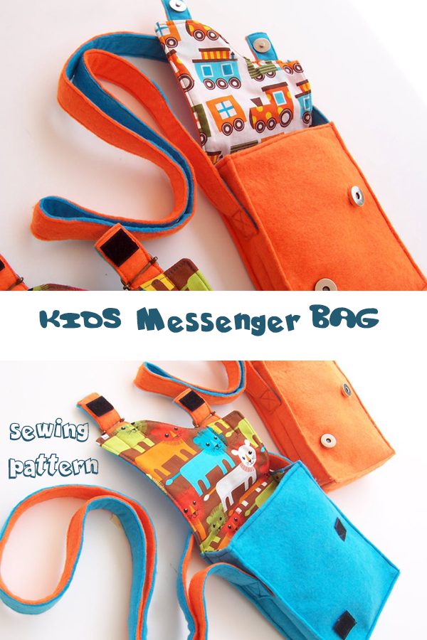 Kids Messenger Bag sewing pattern