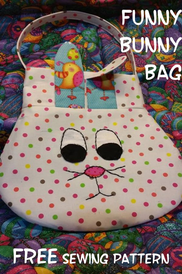 Funny Bunny Bag FREE sewing pattern