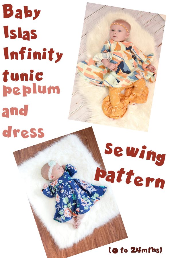 Baby Islas Infinity tunic peplum and dress (0 to 24mths)