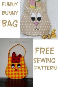 Funny Bunny Bag sewing pattern - Sew Modern Kids
