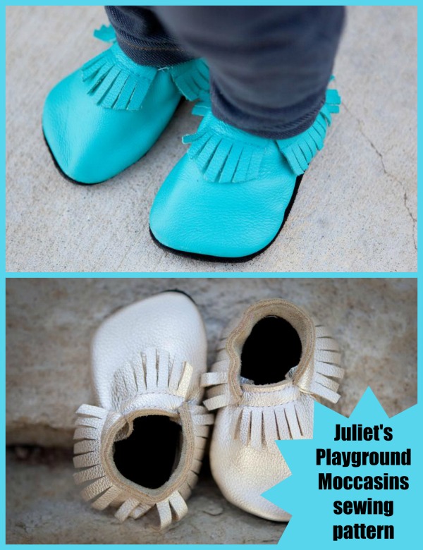 Juliet's Playground Moccasins sewing pattern