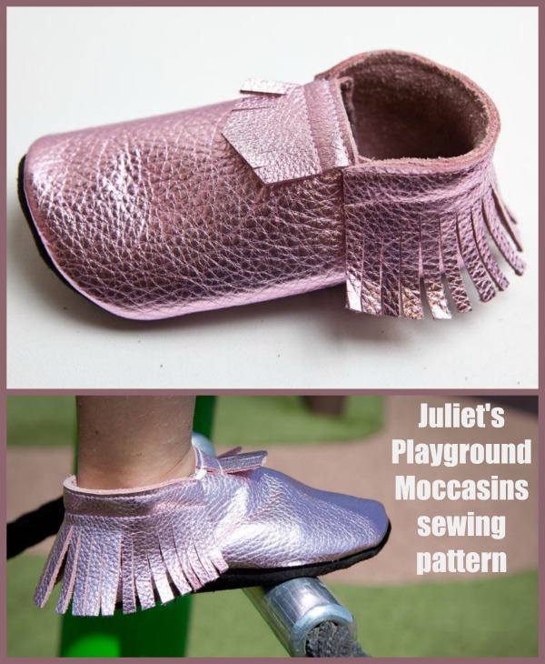 Juliet's Playground Moccasins sewing pattern