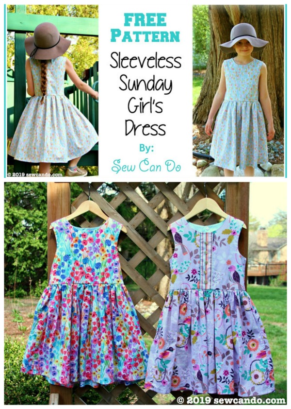 Prom Dress PDF Sewing Pattern A-Line Sleeveless Dress