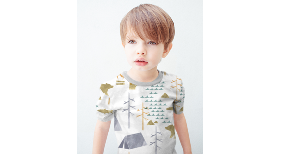 FREE Boys Short Sleeve T-Shirt sewing pattern & tutorial (size 4 years)