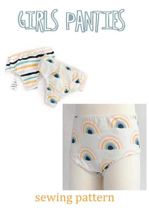 Girls Panties sewing pattern (2 to 10 years) - Sew Modern Kids