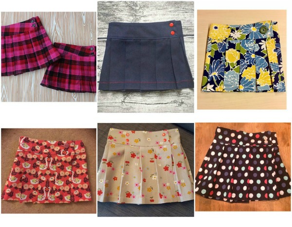 BONNIE WEE Kilt Girls Skirt pattern (0-10 years)