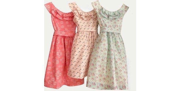 Emma Rose Dress sewing pattern (2-8yrs)