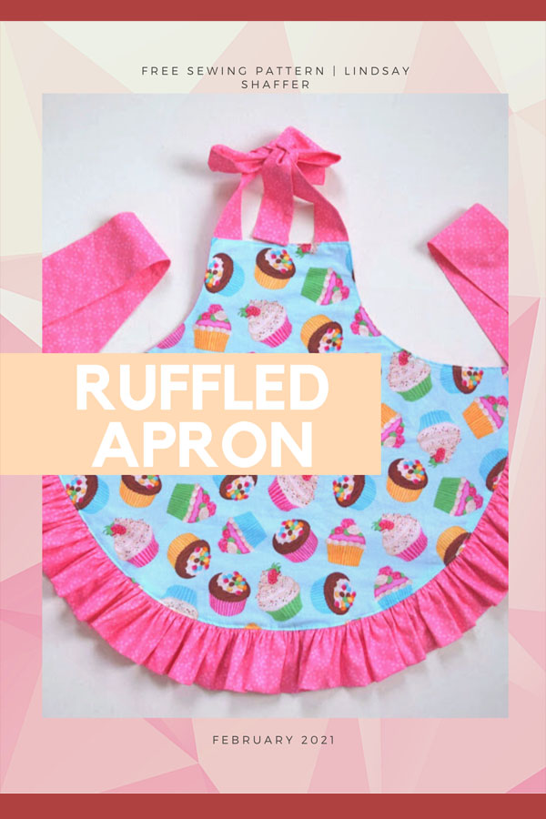 Girl's Ruffled Apron FREE sewing pattern