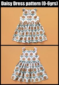 Daisy Dress sewing pattern (0 to 6 years) - Sew Modern Kids