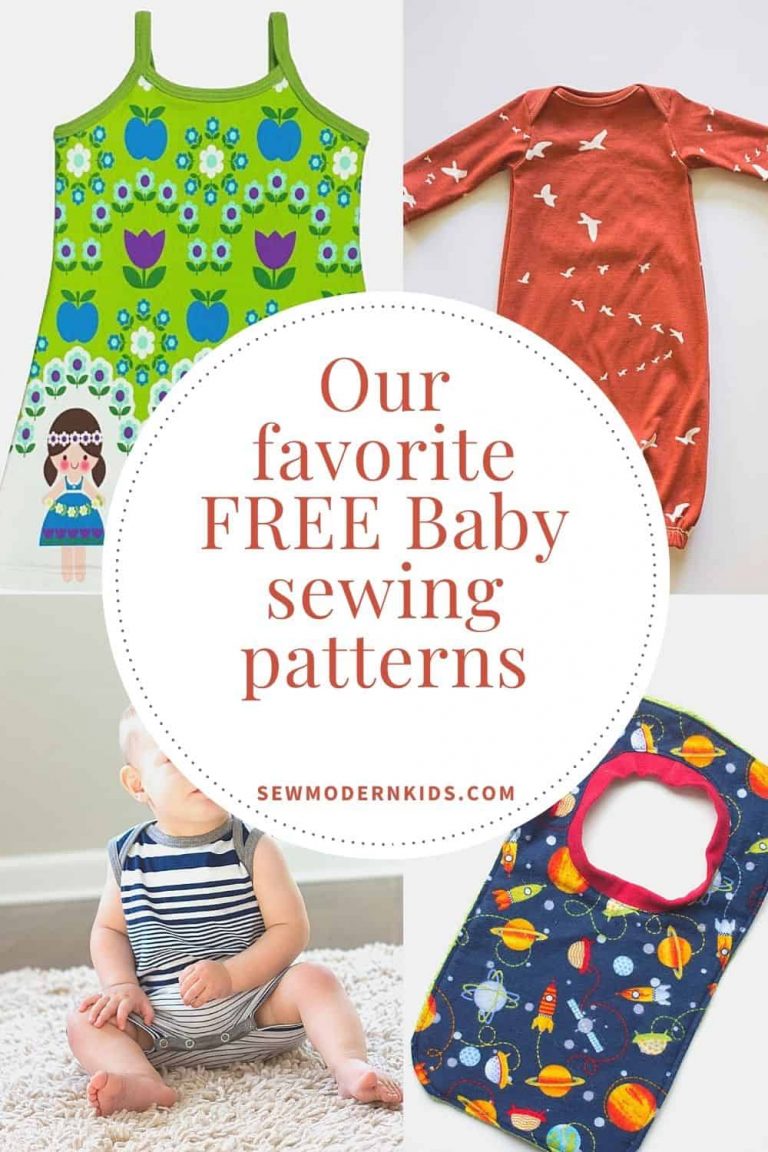 FREE Baby sewing patterns available to download today - Sew Modern Kids