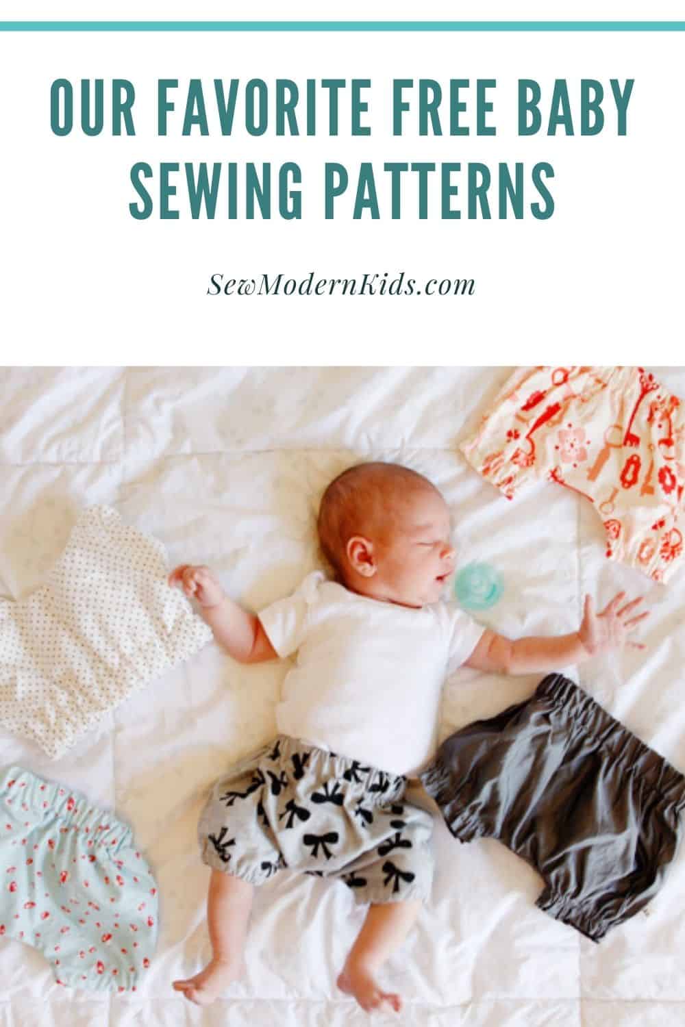 FREE Baby sewing patterns available to download today Sew Modern Kids