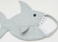Shark (Trick-or-Treat) Bag FREE sewing pattern