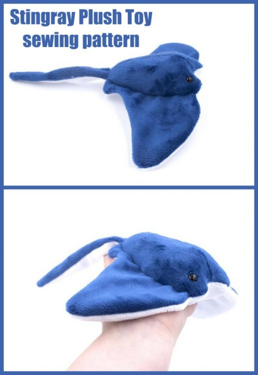 stingray plush pattern