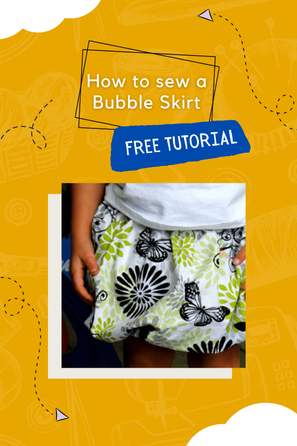 How to sew a Bubble Skirt FREE tutorial