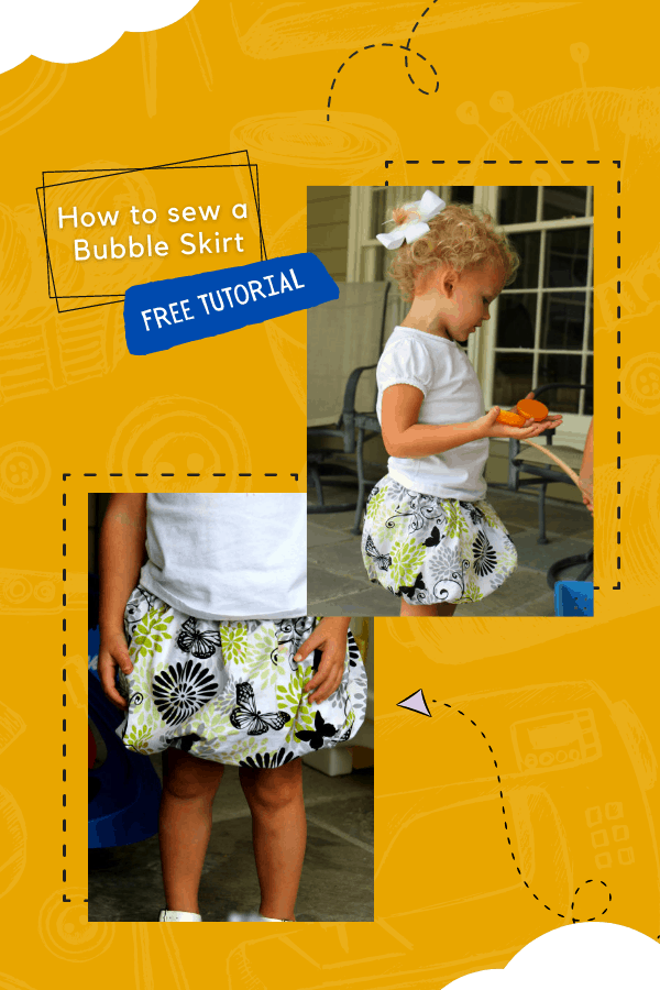 How to sew a Bubble Skirt FREE tutorial