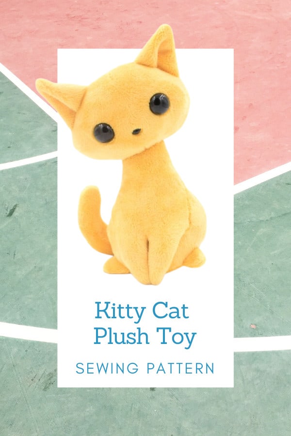 Kitty Cat Plush Toy sewing pattern