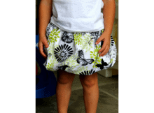 How to sew a Bubble Skirt FREE tutorial